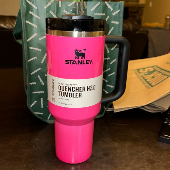 NWT Neon pink Stanley cup 40 oz - Picture 1 of 9